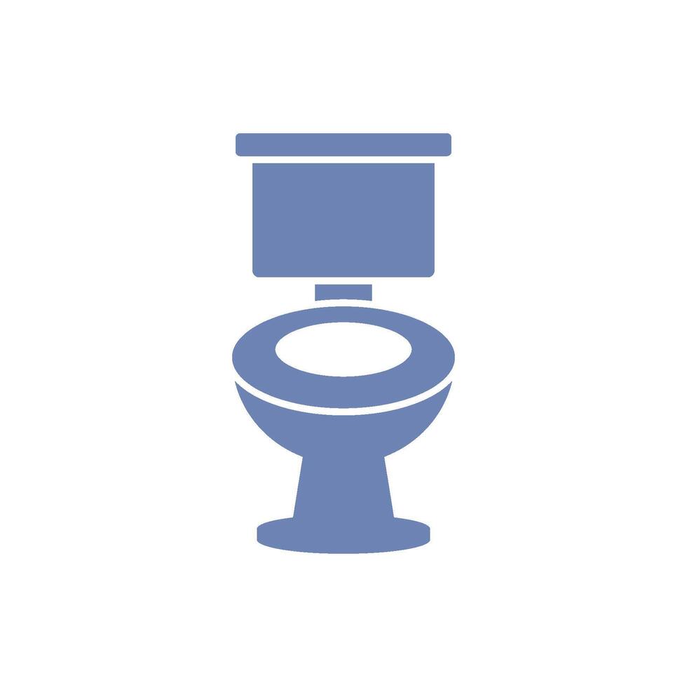 Toilet Icon Template Illustration Design vector