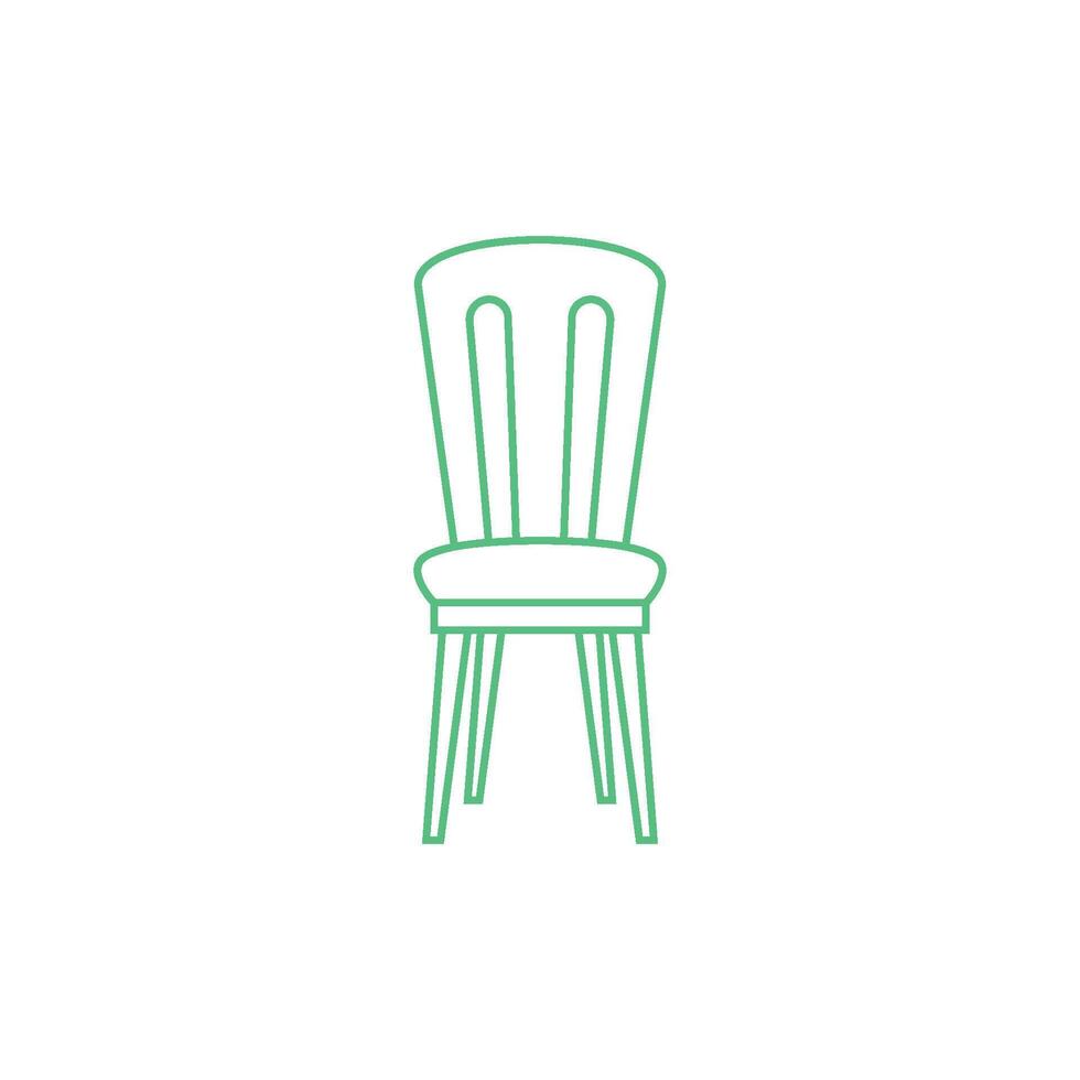 Chair Icon Template illustration design vector