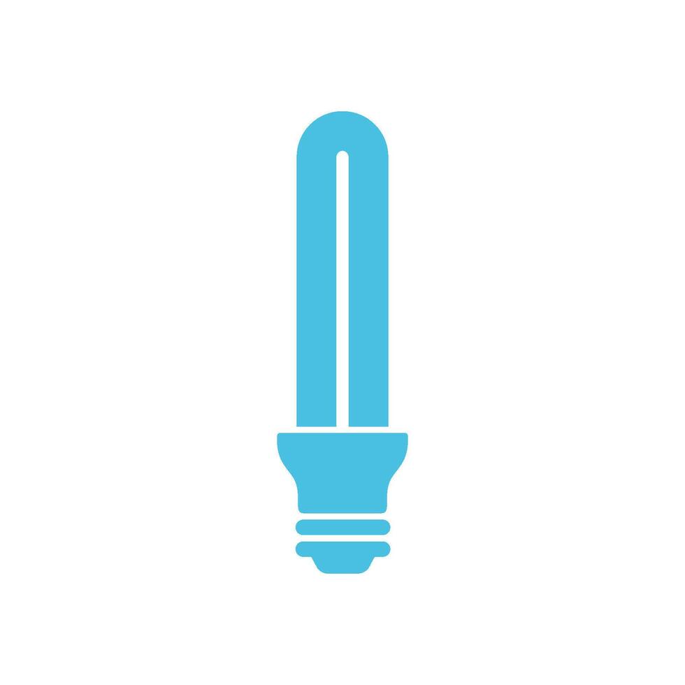 Economical Light Bulb Icon Template vector