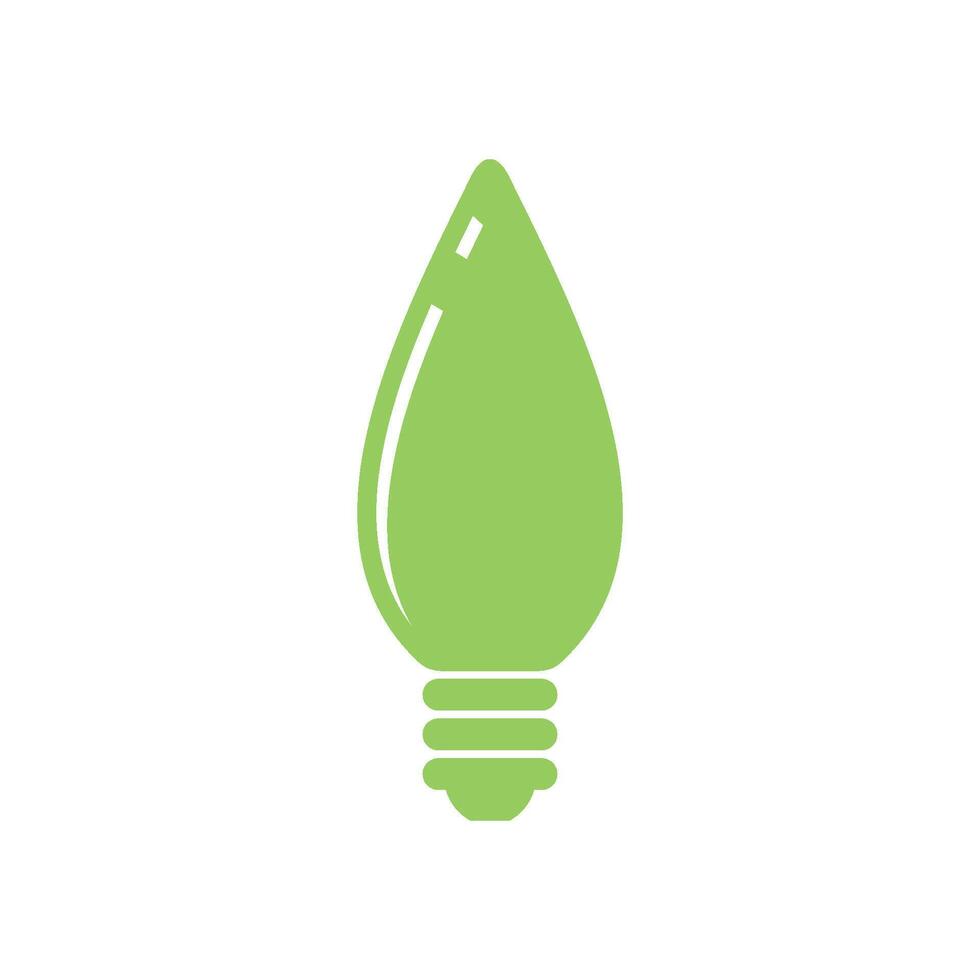 Decorating Bulb Lamp Icon Template Illustration Design vector