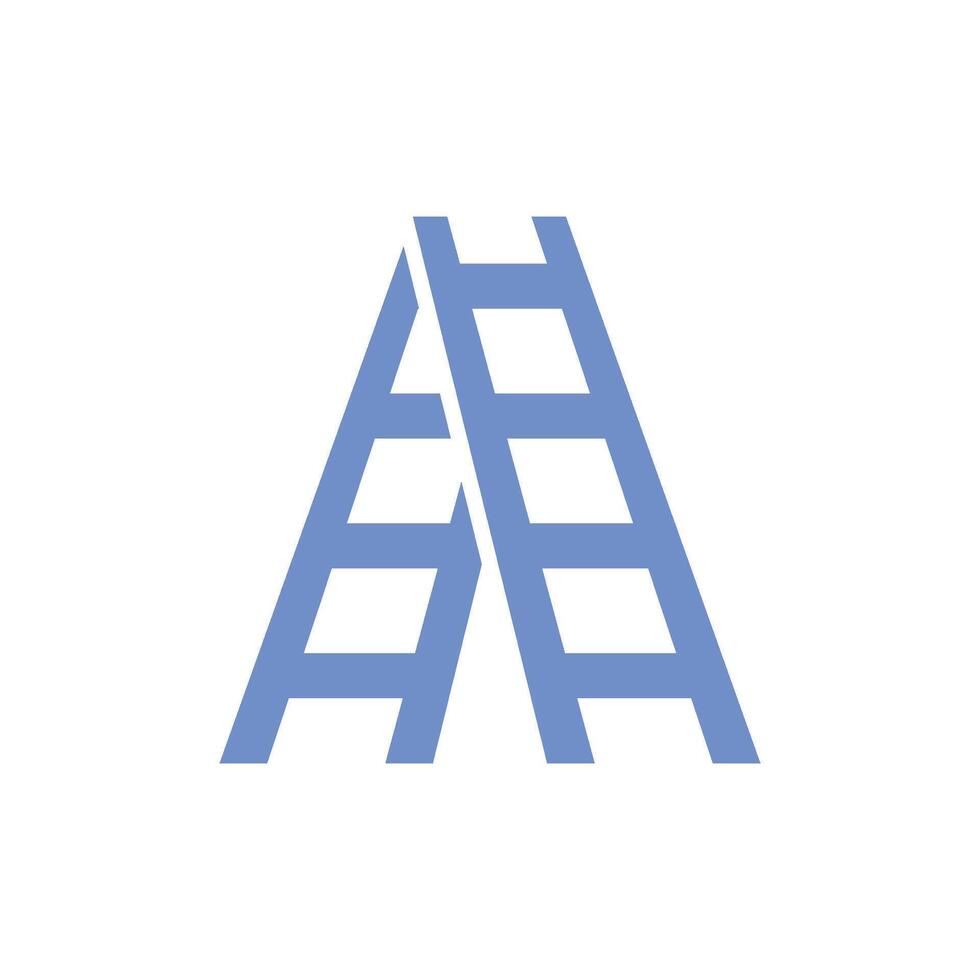 Ladder Icon Template Illustration Design vector