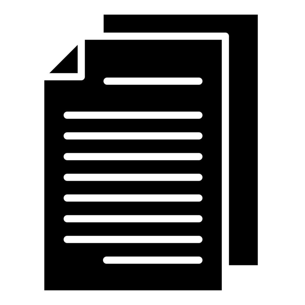 Office Documents icon line illustration vector