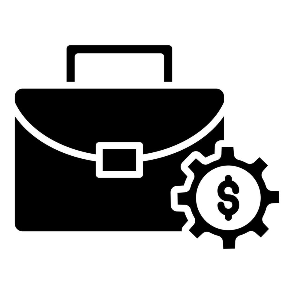 Business Automation icon line illustration vector