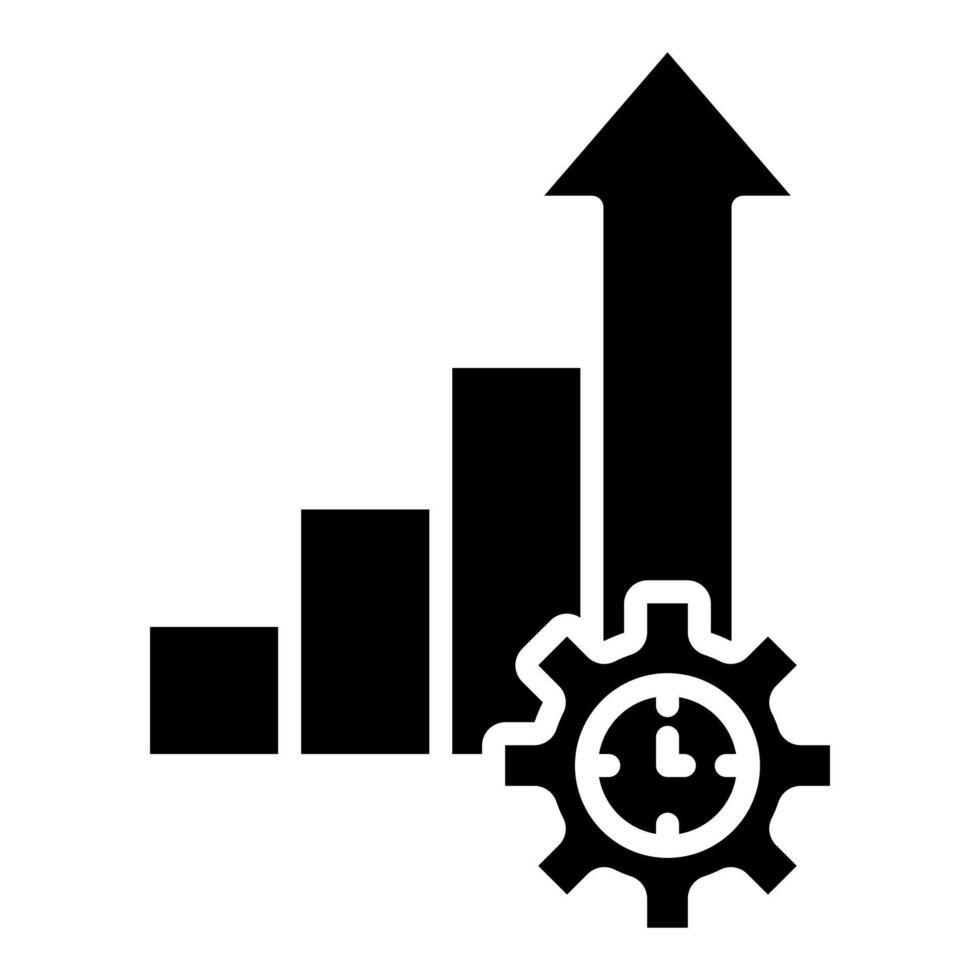 Business Productivity icon line illustration vector