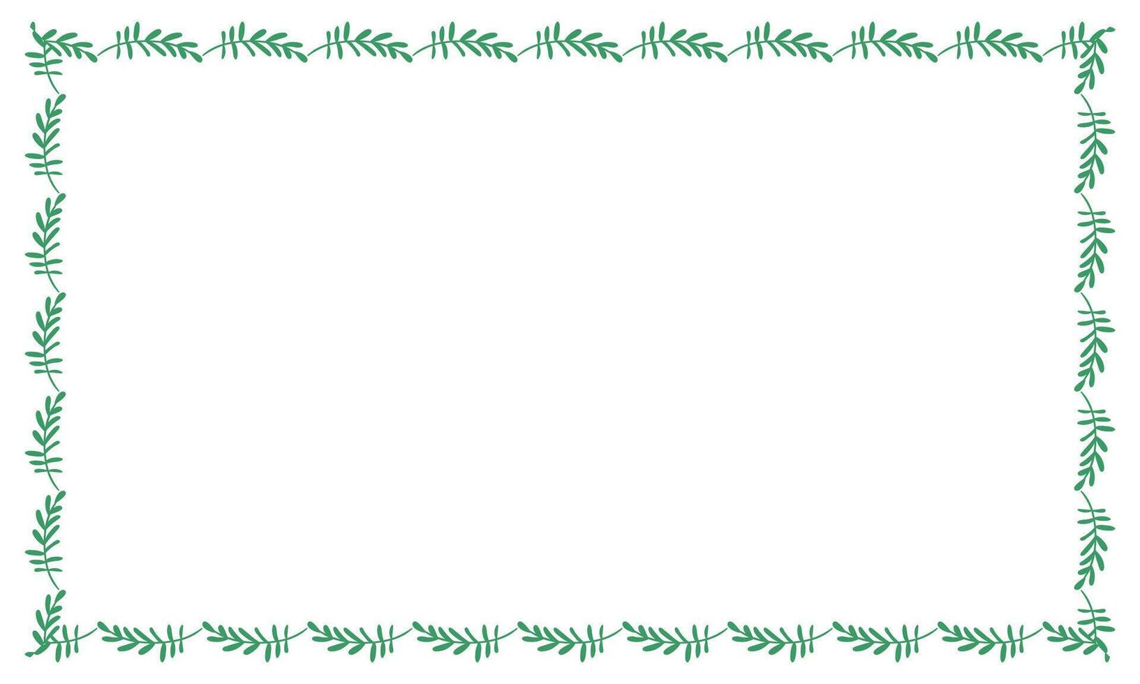 floral frame design template vector