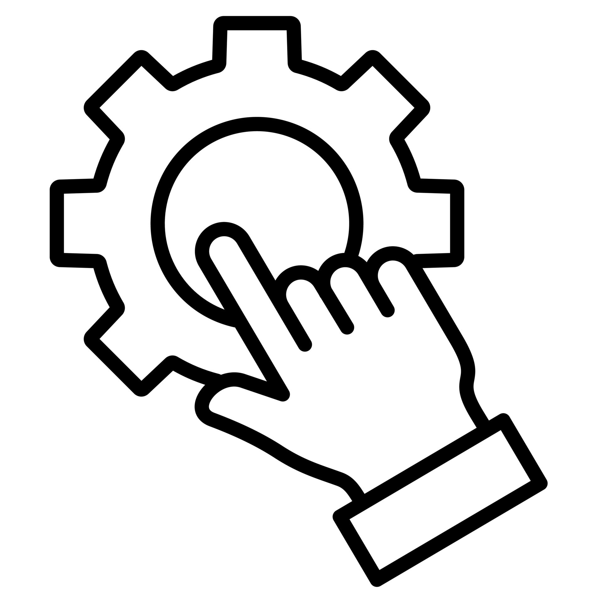 Operation Control icon line illustration 42897409 Vector Art at Vecteezy