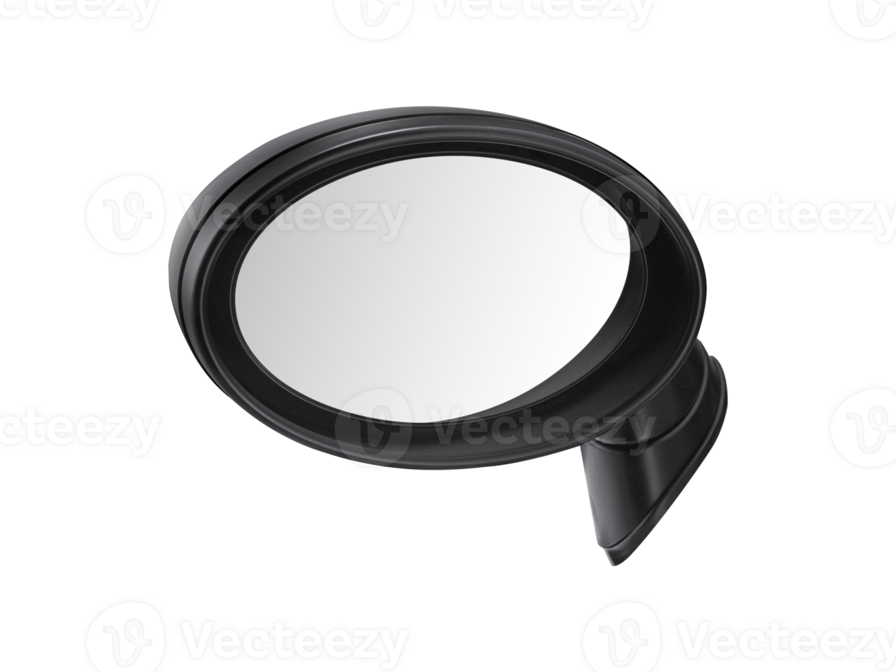 side rear view mirror on a car, transparent background png