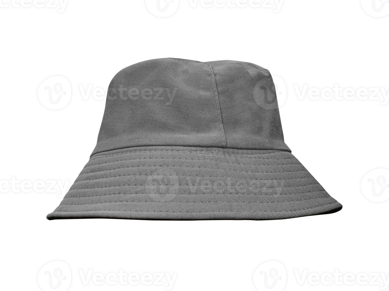 black bucket hat transparent png