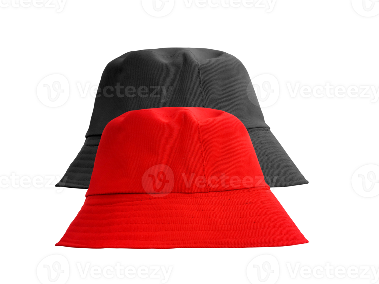 red bucket hat transparent png