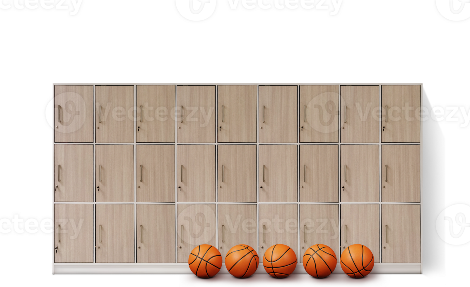 Basketball ball locker transparent png