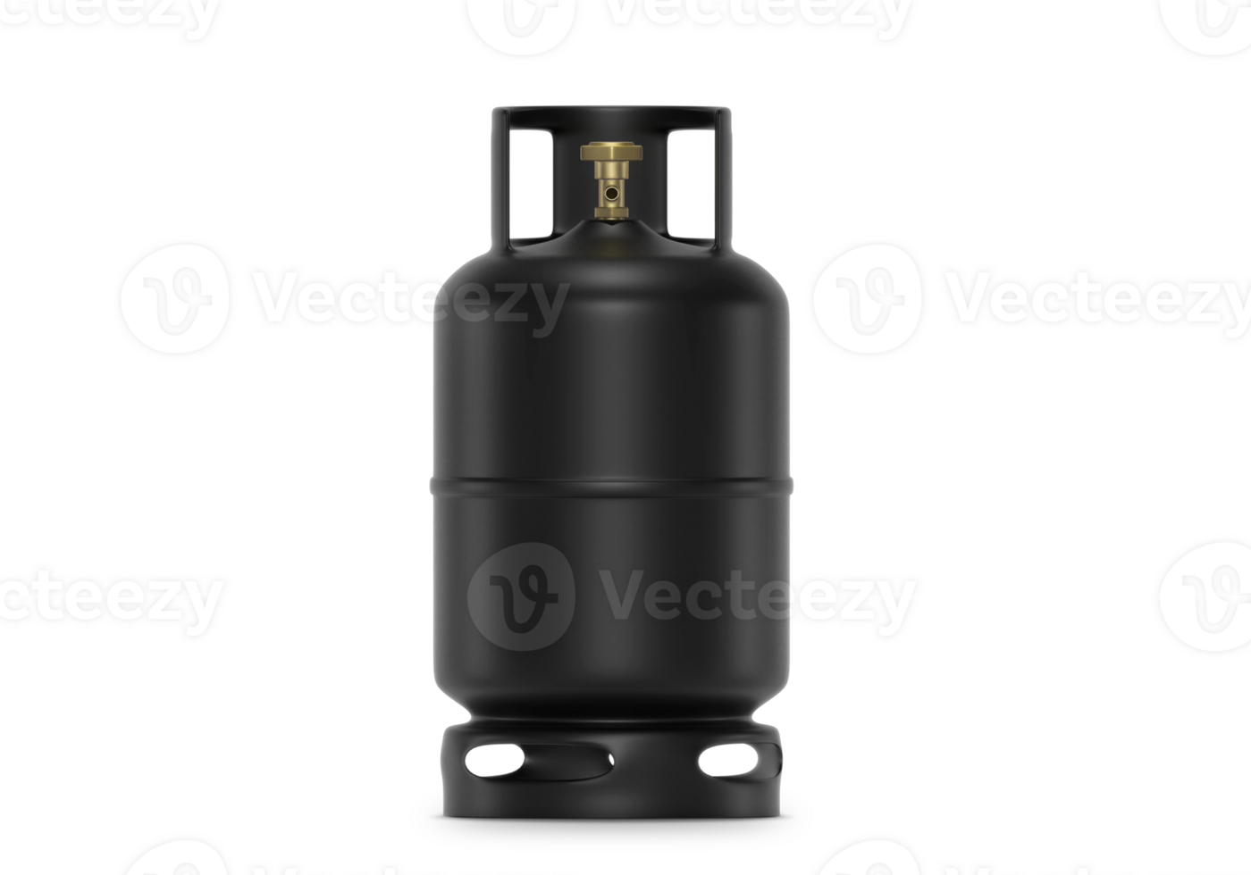 Black gas tanks, transparent background png