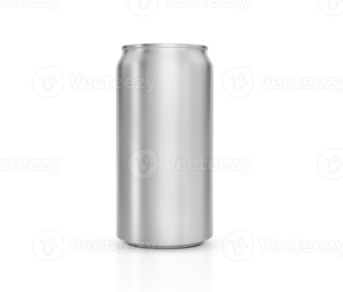 Aluminum drink can, transparent background png
