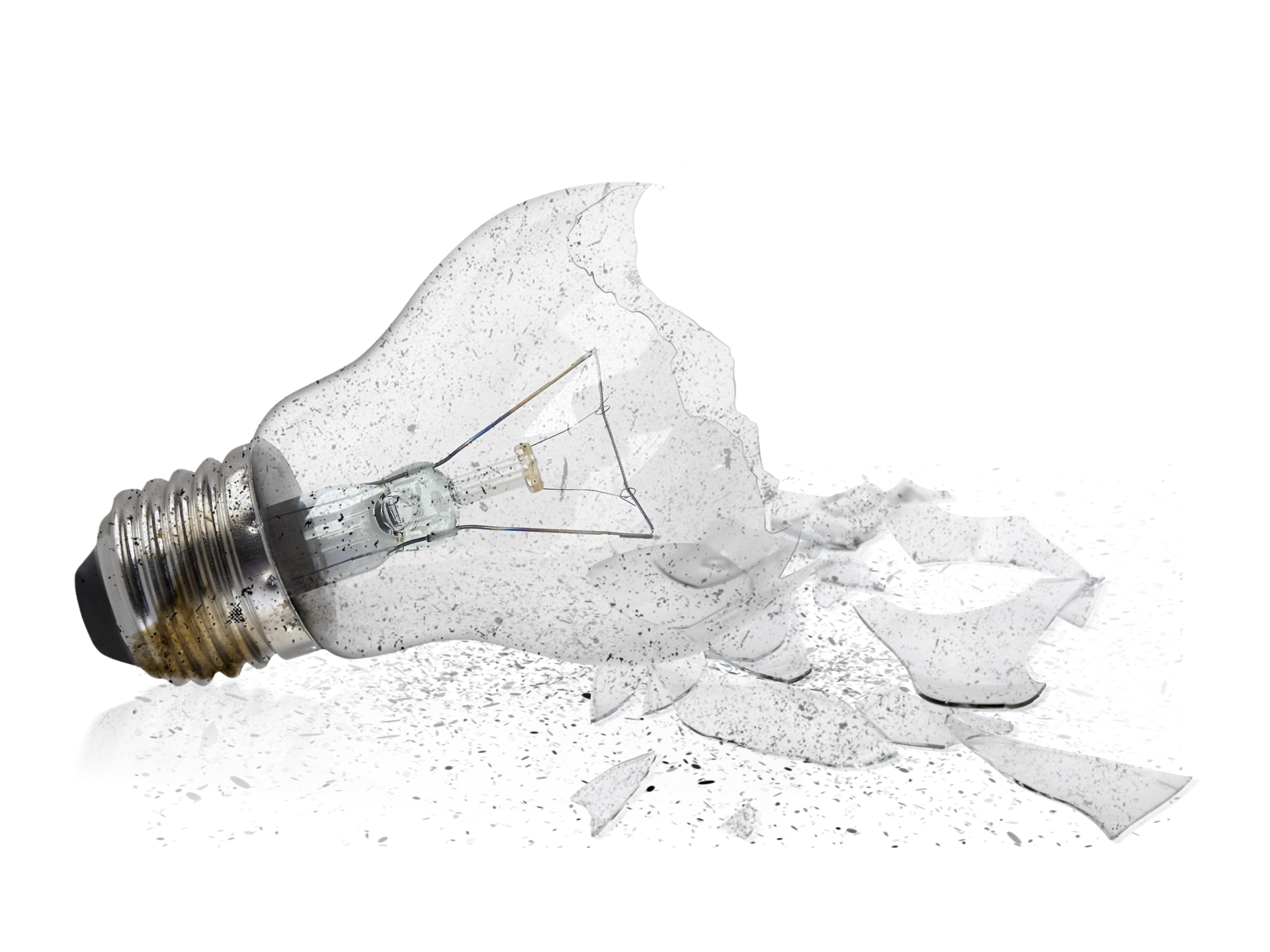 Old light bulb, transparent background 42897843 PNG