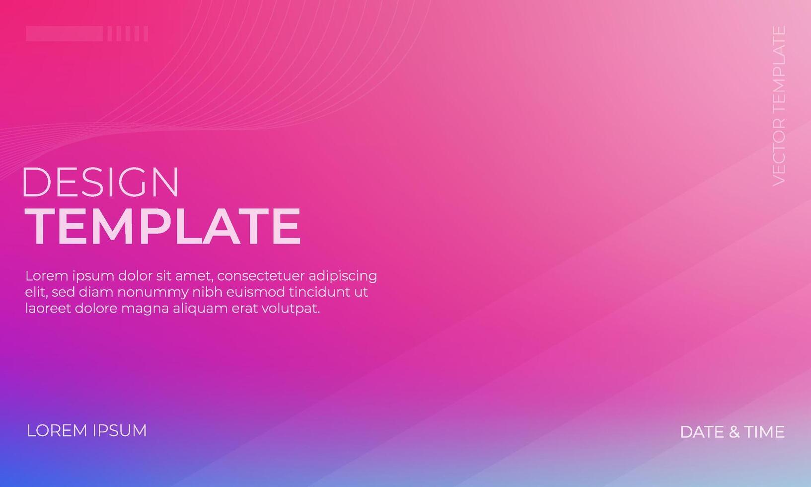 Abstract Blue Pink Magenta Gradient Background Illustration vector