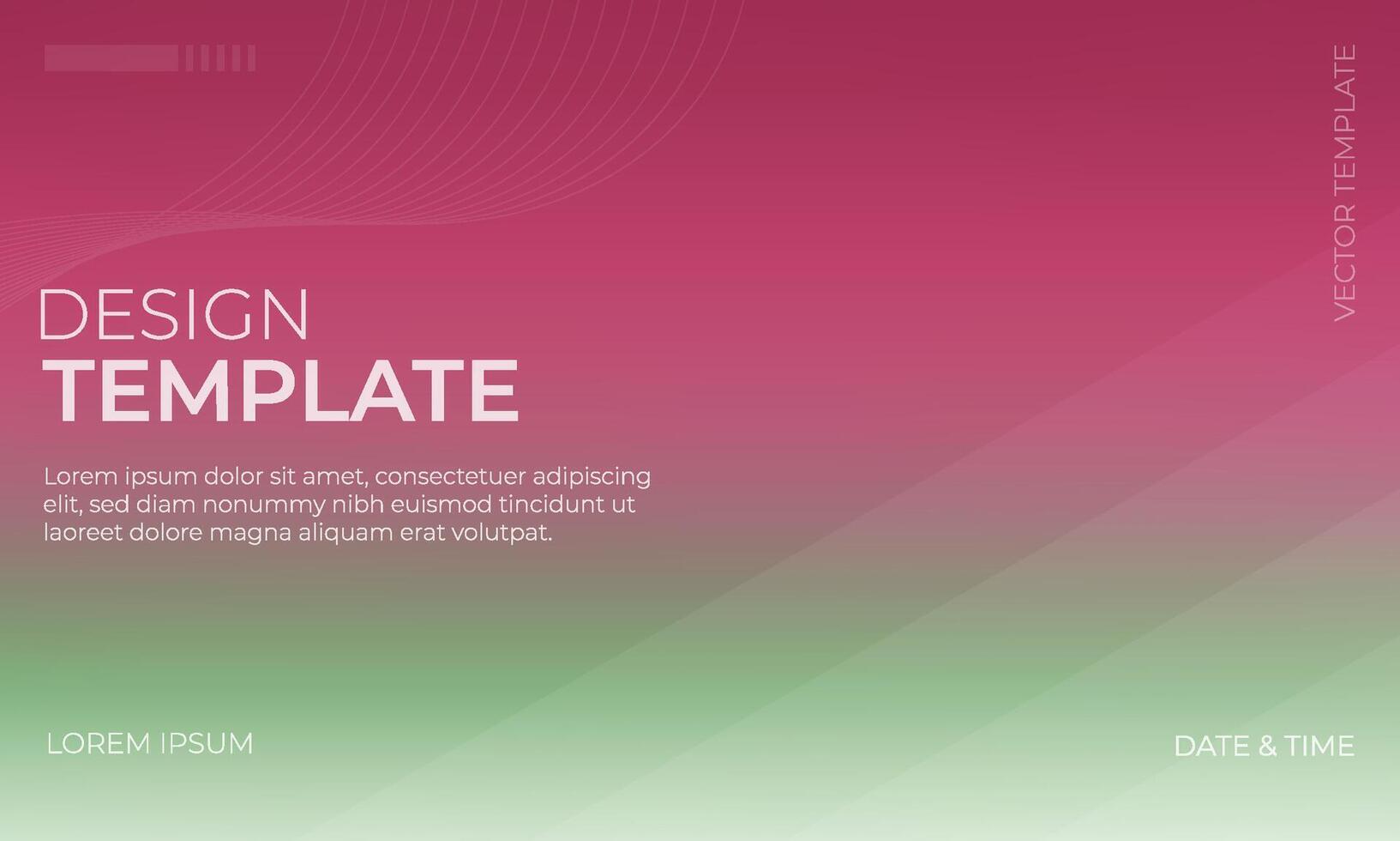 Bold Maroon Gradient Background with Green and Magenta Shades vector