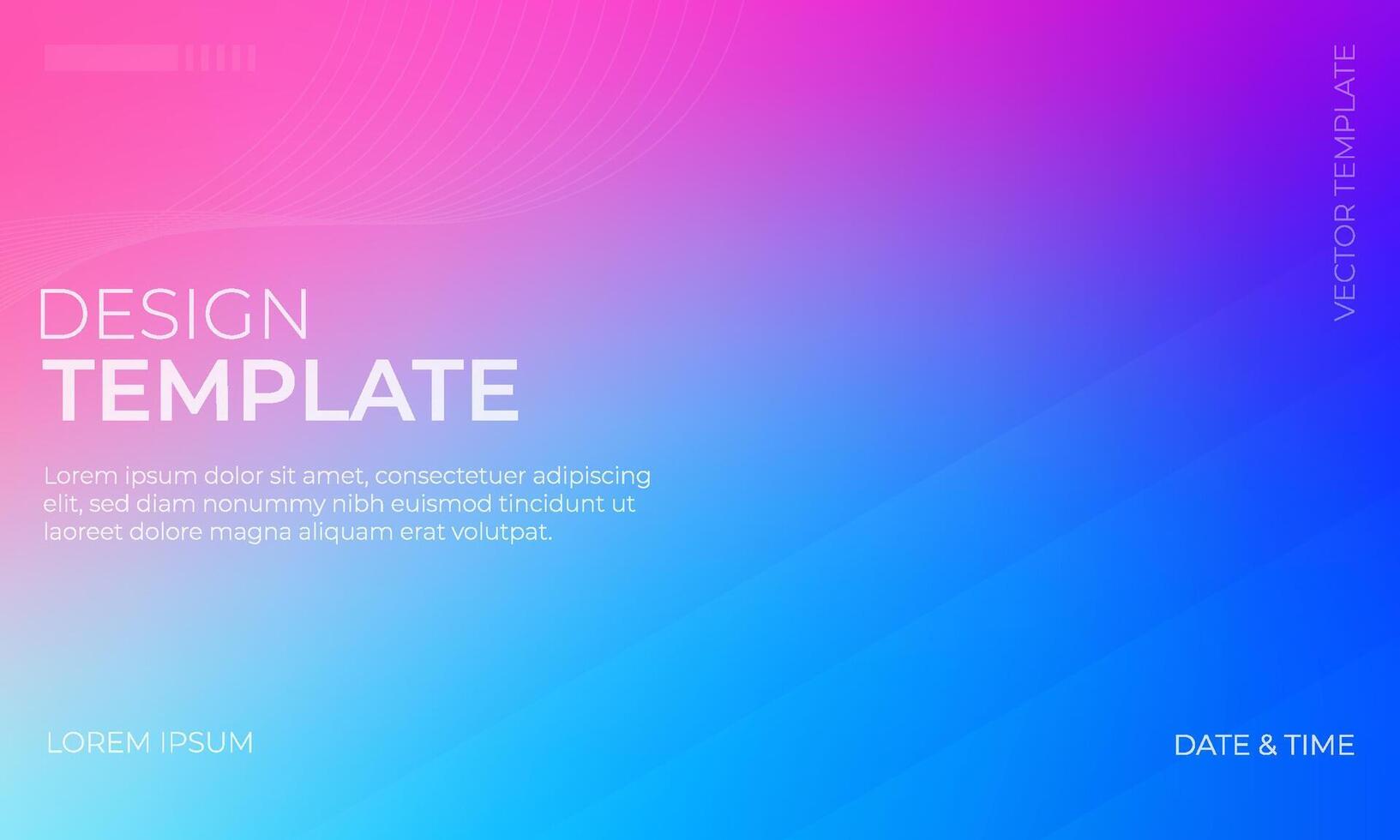 Blue Gray and Magenta Gradient Background Design vector