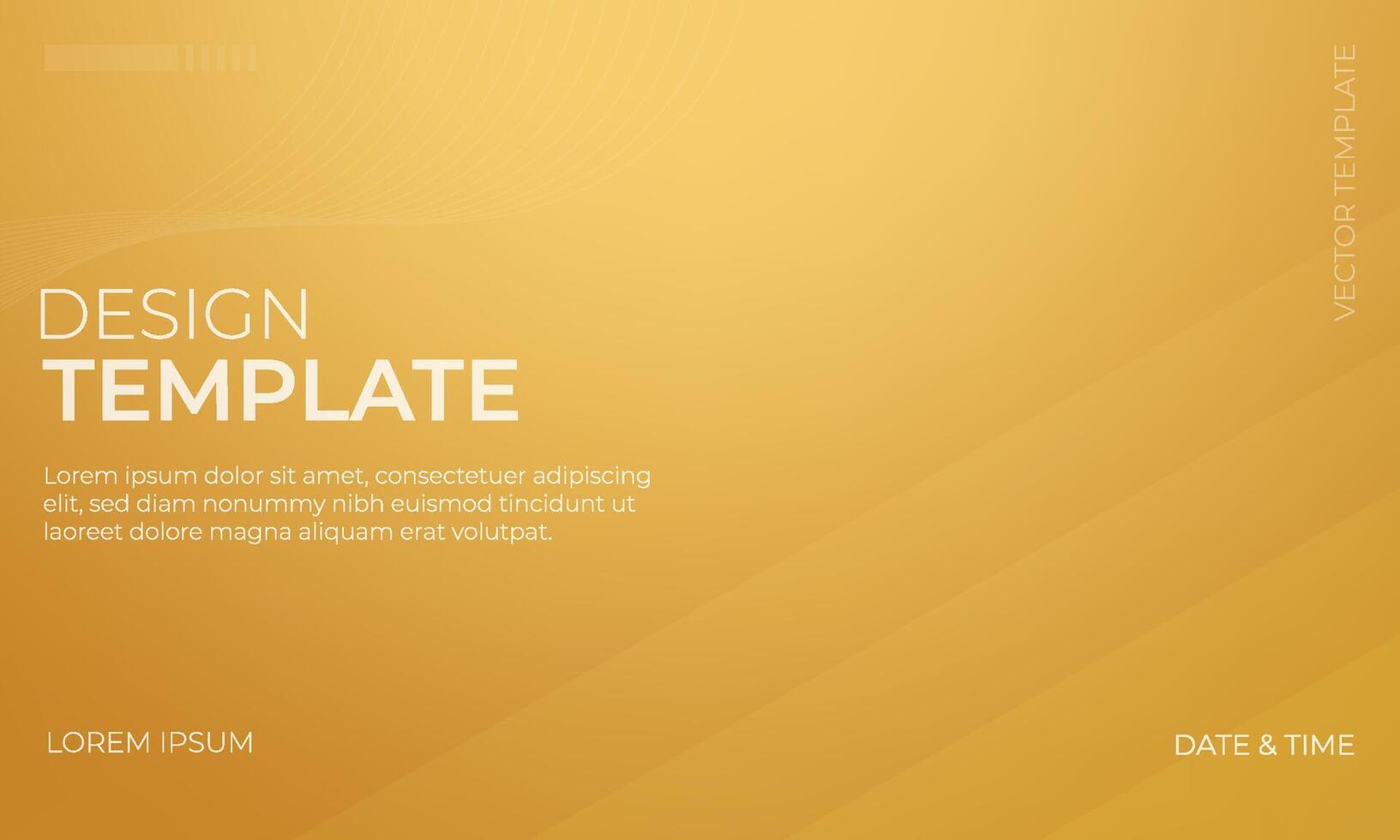 Luxurious Gold Gradient Background Design for Elegance vector