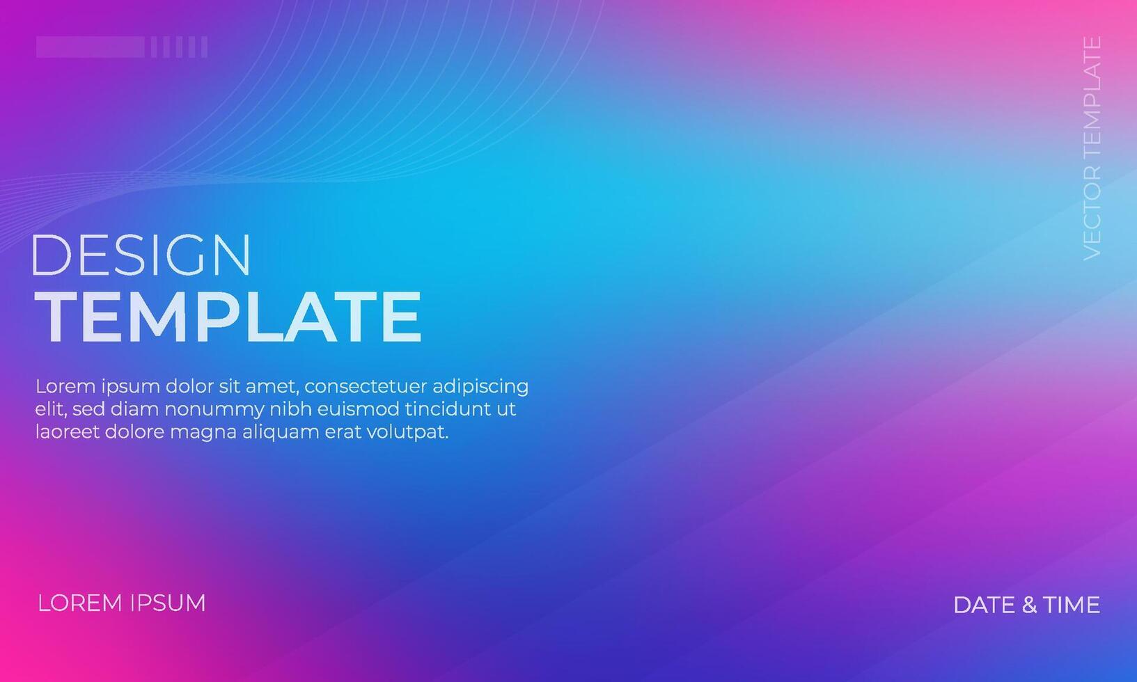 Blue Cyan and Magenta Gradient Background for Designs vector