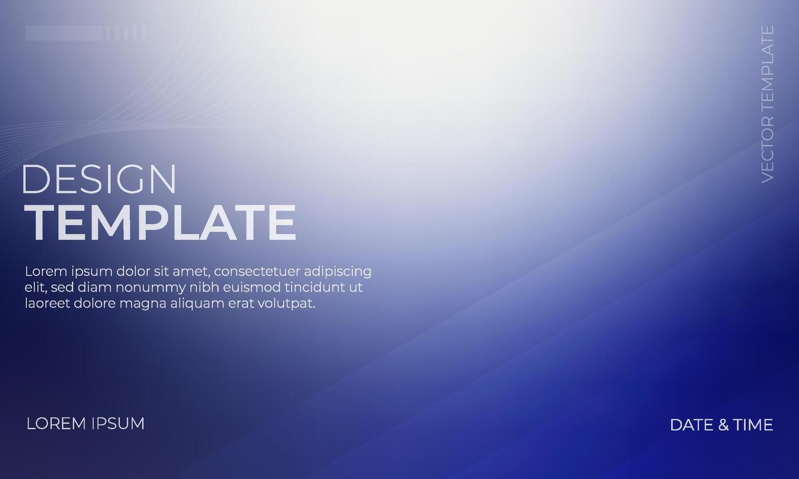 Trendy Gray and Indigo Gradient Background Design vector