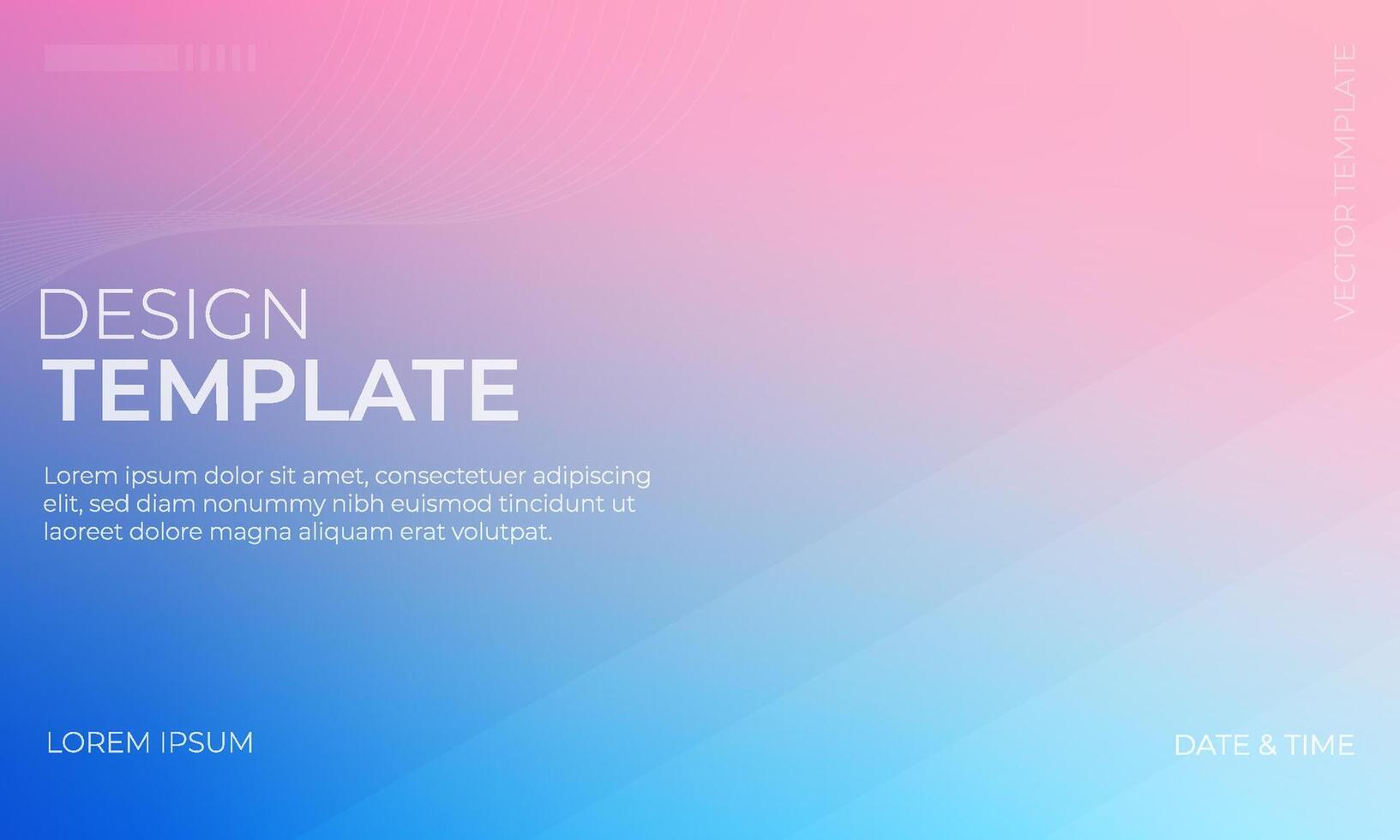 Unique Blue Pink and Gray Gradient Background Perfect for Creative Projects vector