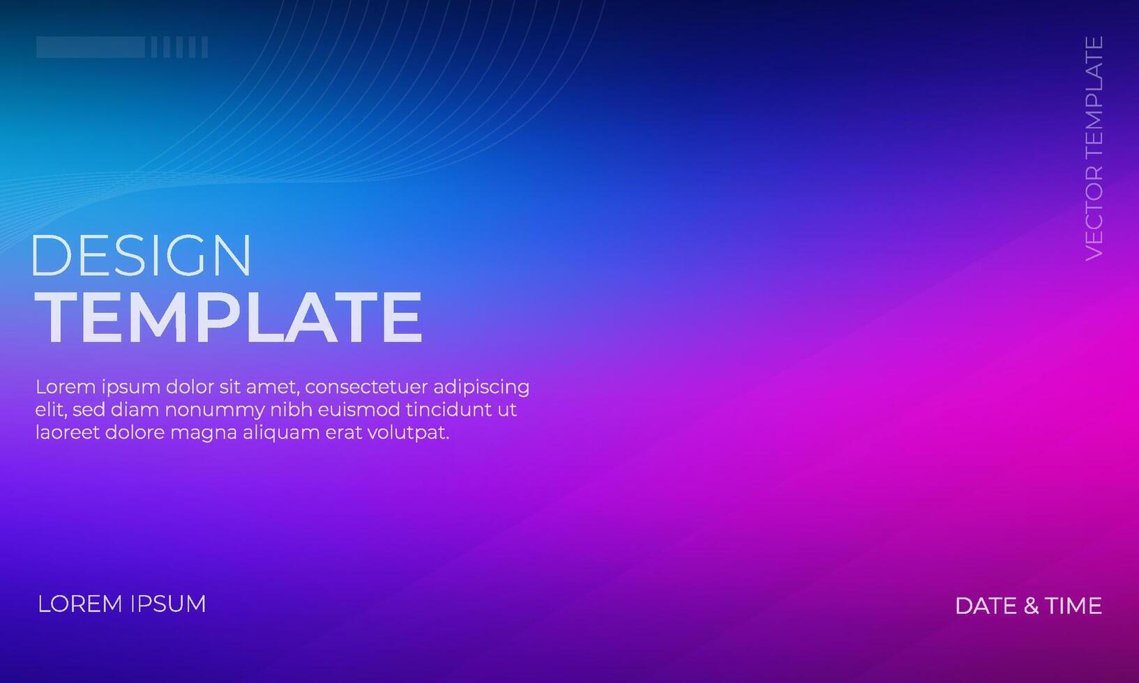 Bold Magenta and Blue Gradient Background for Artistic Projects vector