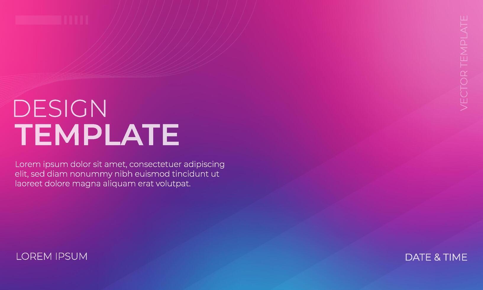 Stunning Blue and Magenta Gradient Background Art vector