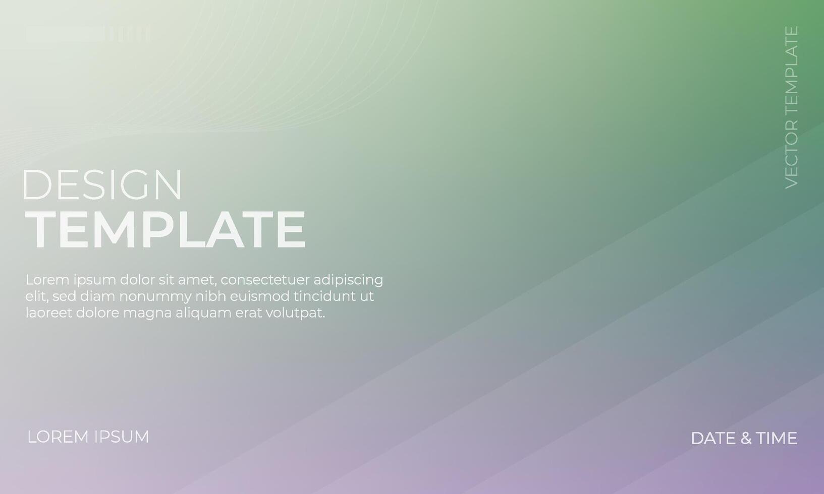 Green Gray and Lavender Gradient Background for Creative Projects vector