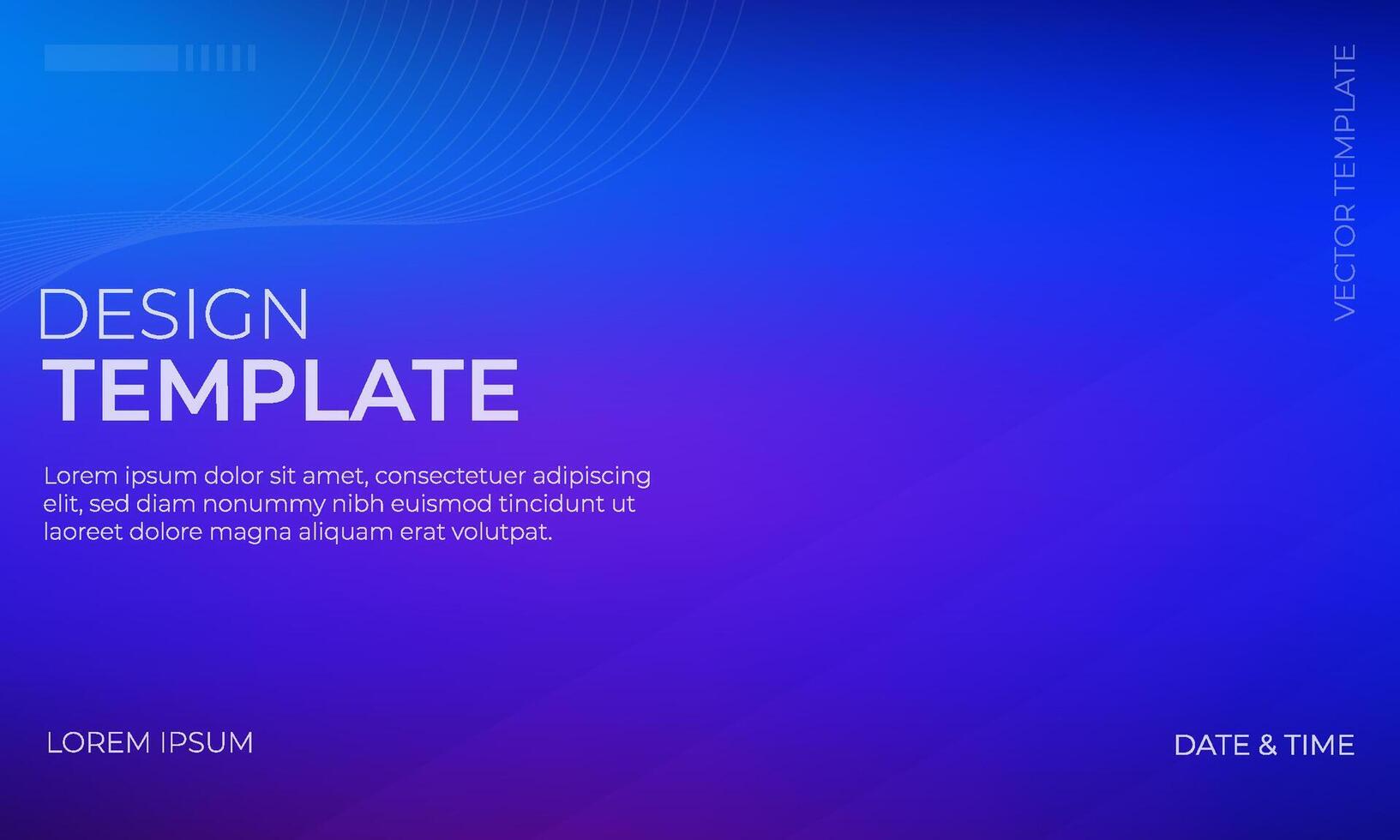 Gorgeous Blue Black and Purple Gradient Background Design vector