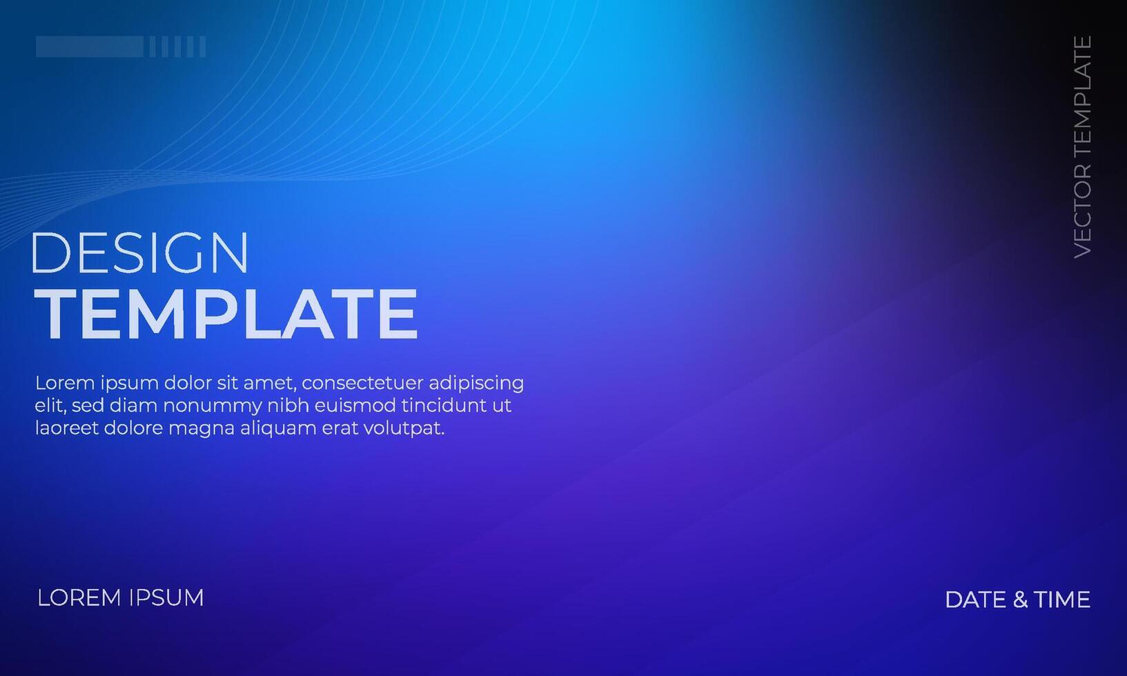 Spectacular Blue Black and Purple Gradient Background Artwork vector