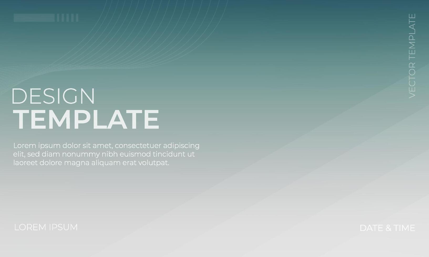 Blue Green Gray Background Gradient Design vector