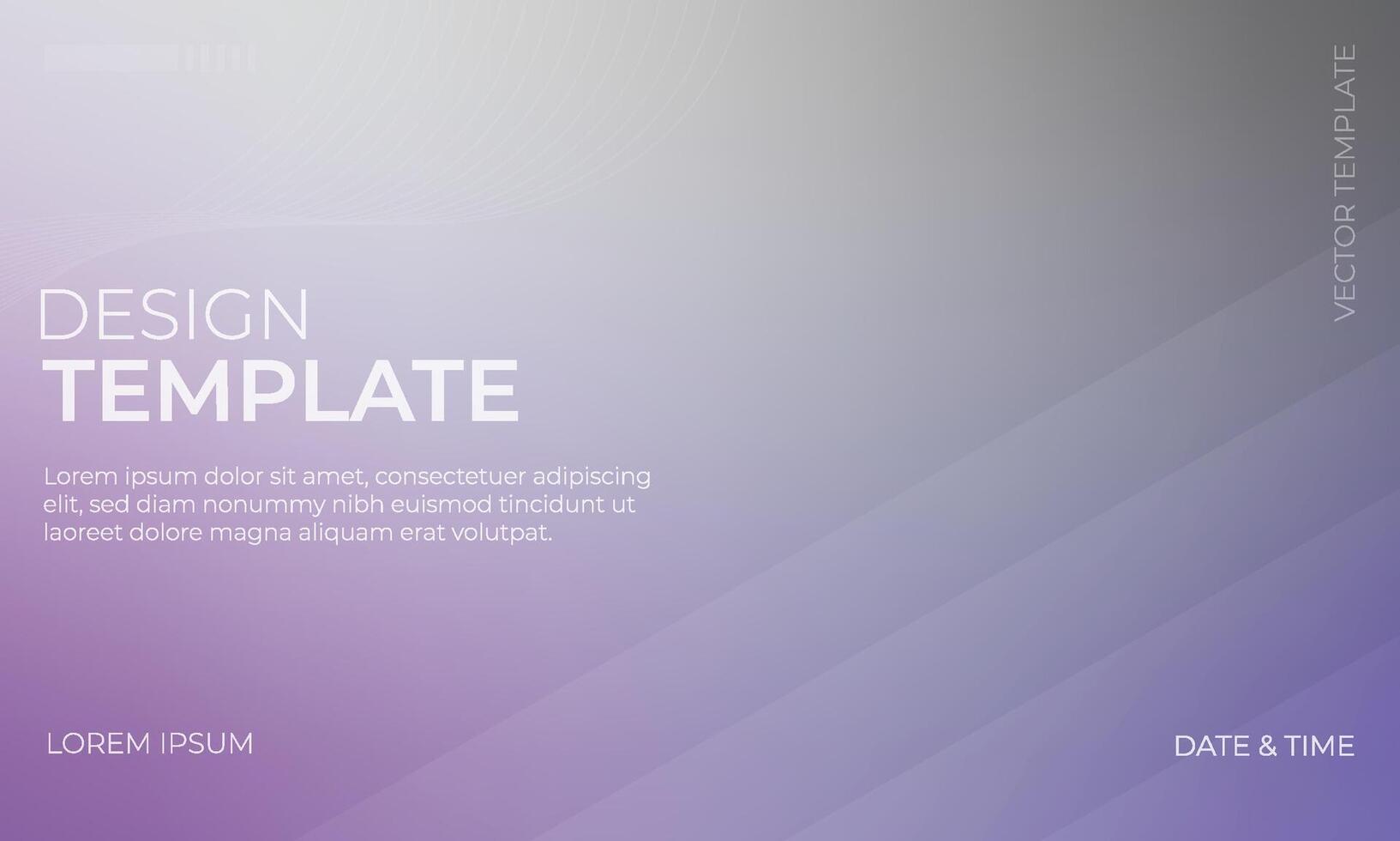 Trendy Blue Gray and Lavender Gradient Background Illustration vector