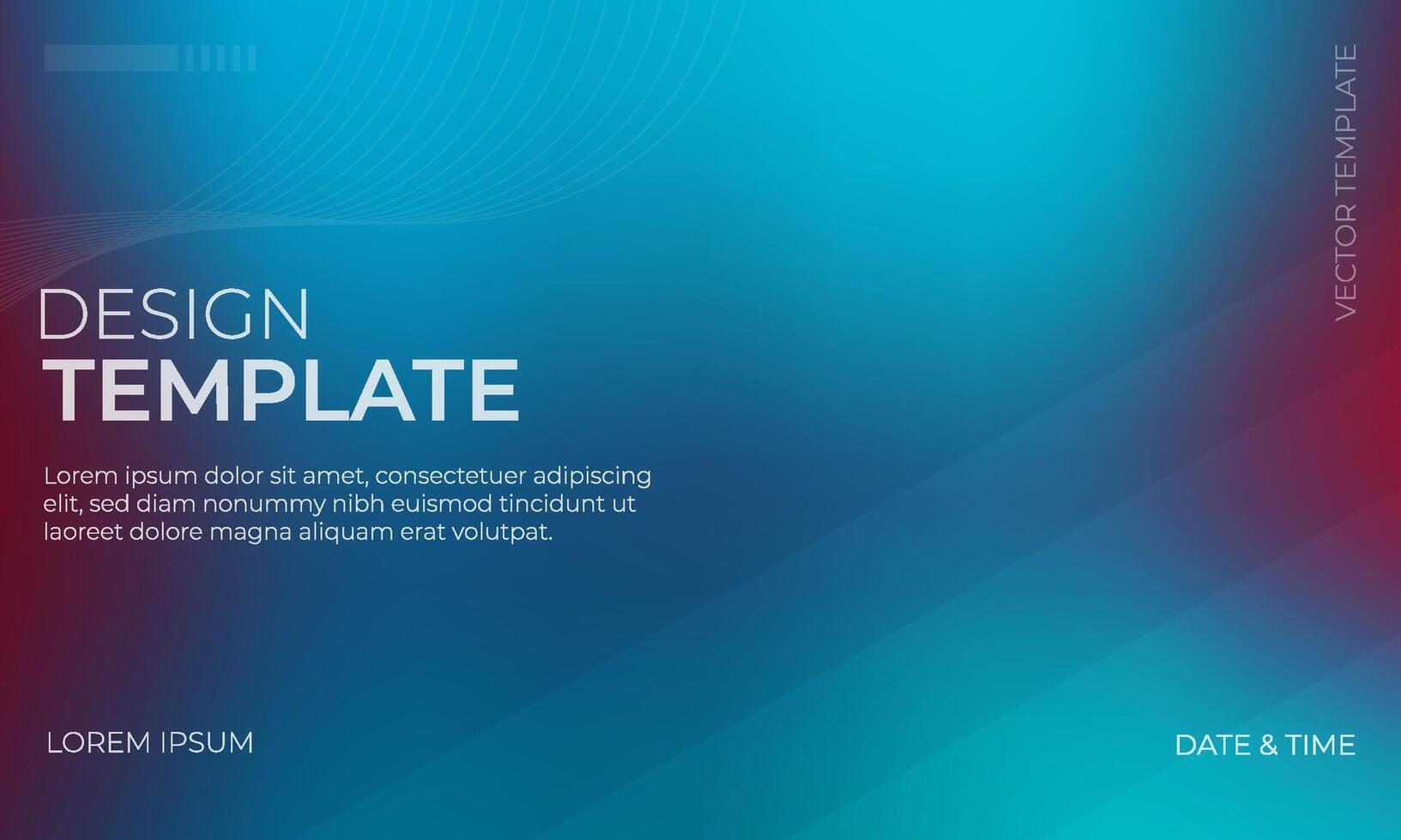Elegant Blue Teal and Maroon Gradient Background vector