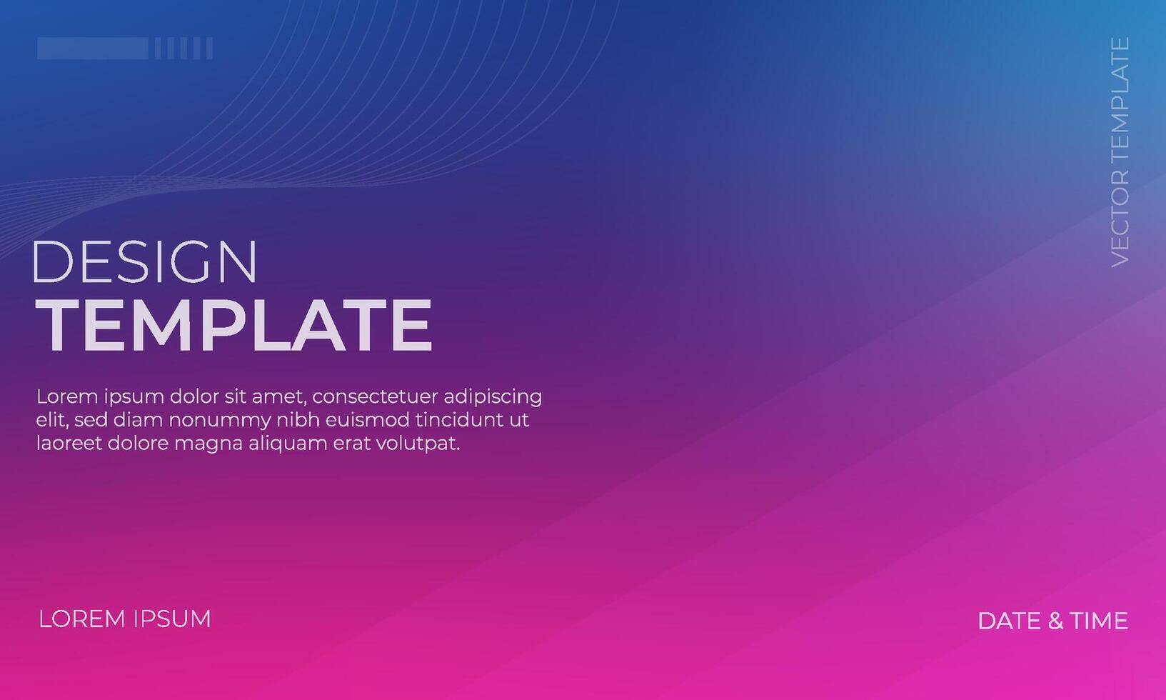 Vibrant Gradient Backdrop in Blue White and Magenta for Eye-Catching Designs vector