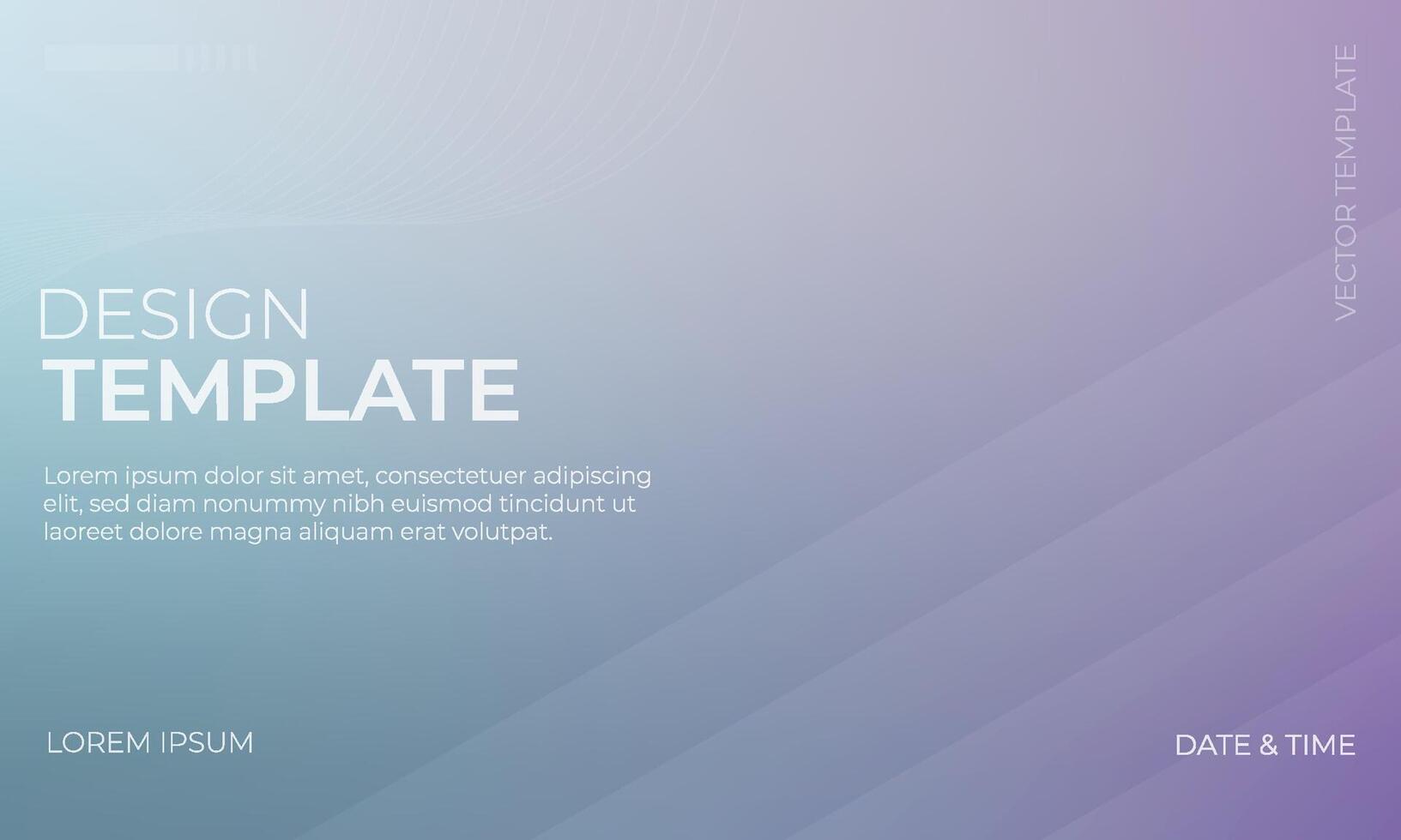 Sophisticated Blue Gray and Lavender Gradient Background vector