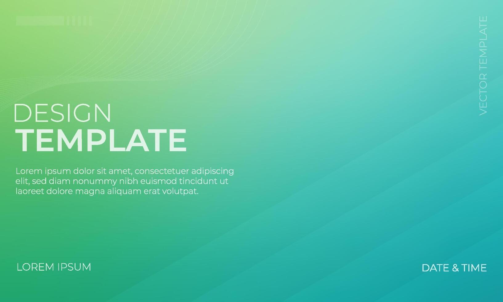 Modern Green Cyan Turquoise Background Pattern vector