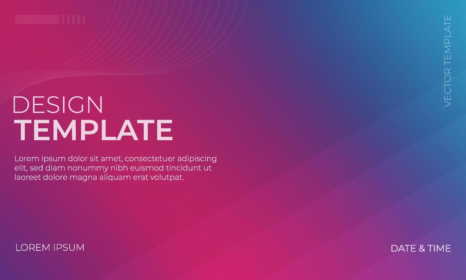 Elegant Blue Magenta and Maroon Gradient Background for Marketing vector