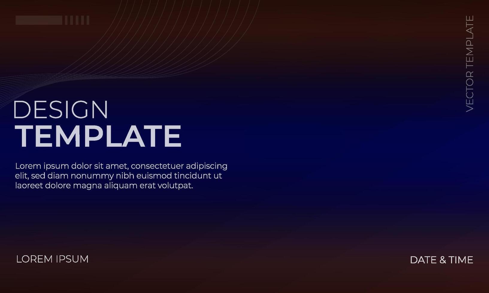 Abstract Black Brown and Indigo Gradient Background Design vector