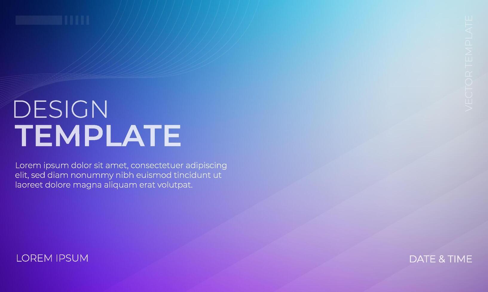 Blue Purple Gray Gradient Background Design vector