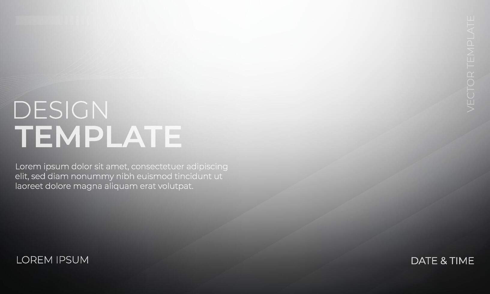 Sleek Black White and Gray Gradient Pattern vector