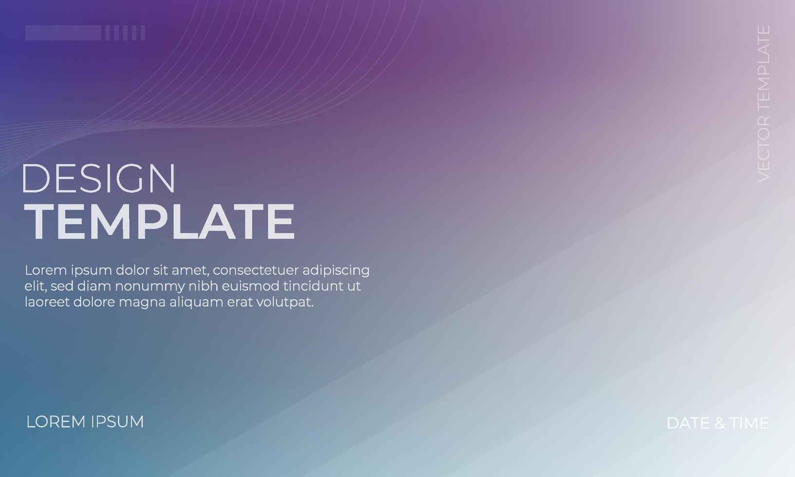 Sophisticated Blue Purple Gray Gradient Background Art vector