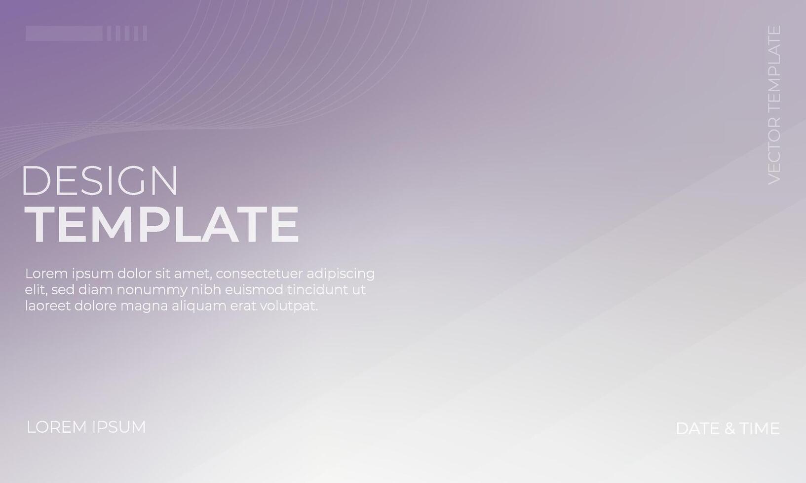 Creative Gray and Lavender Gradient Background Decoration vector