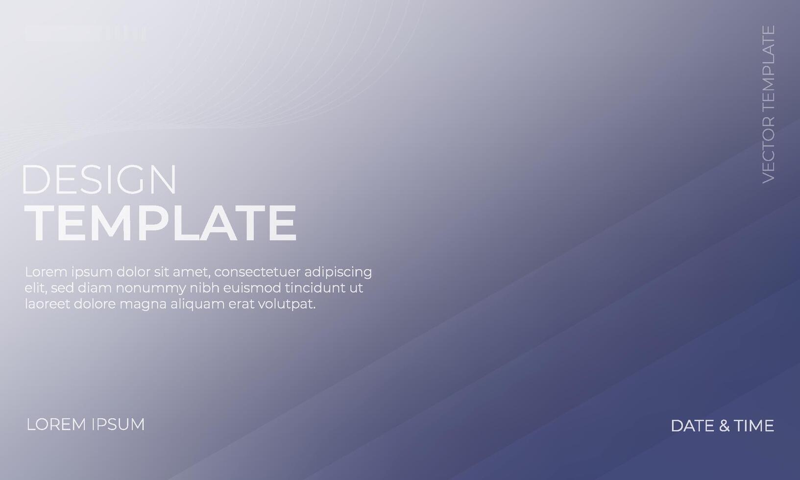 Stylish Gray and Indigo Gradient Background Artwork vector