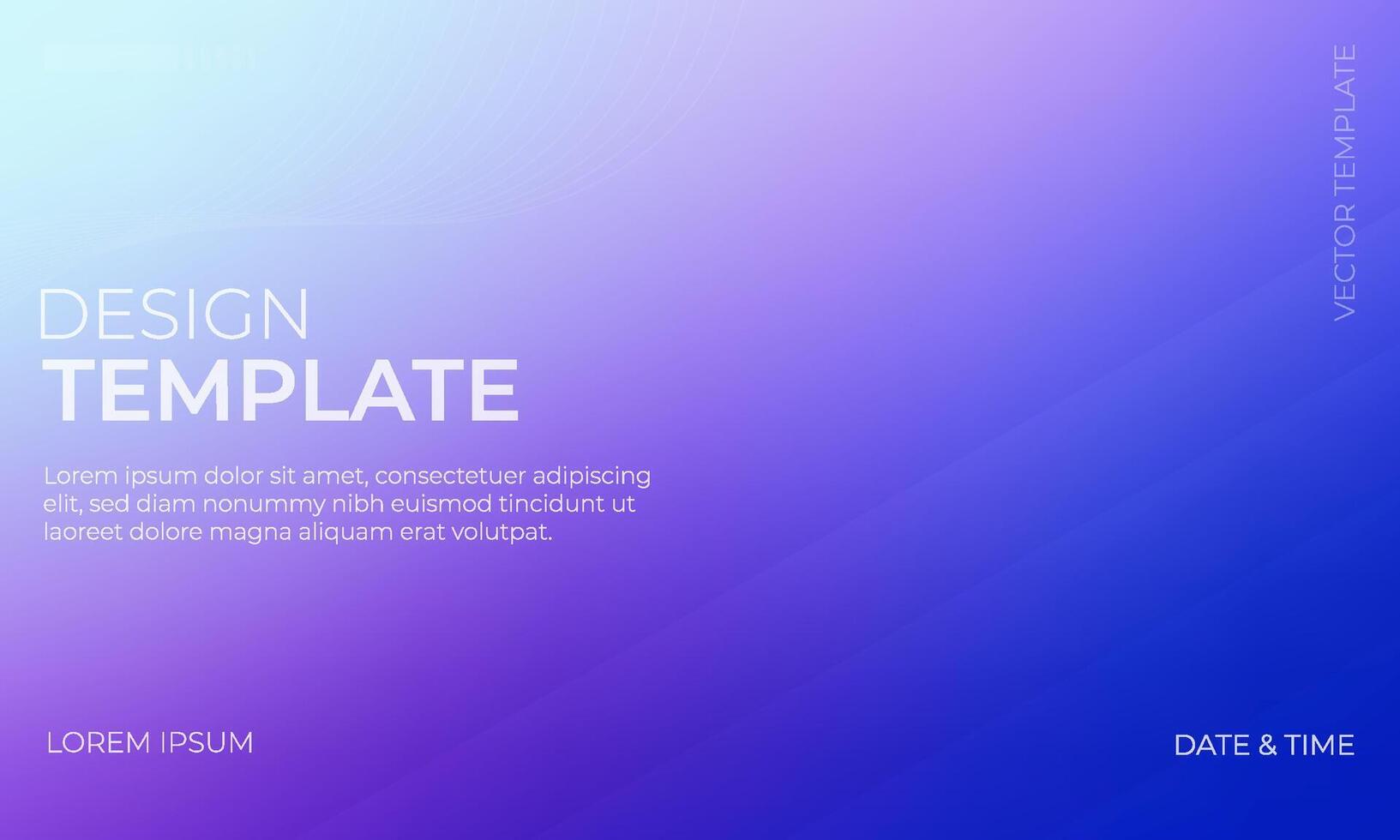 Blue Lavender Indigo Gradient Background Pattern vector