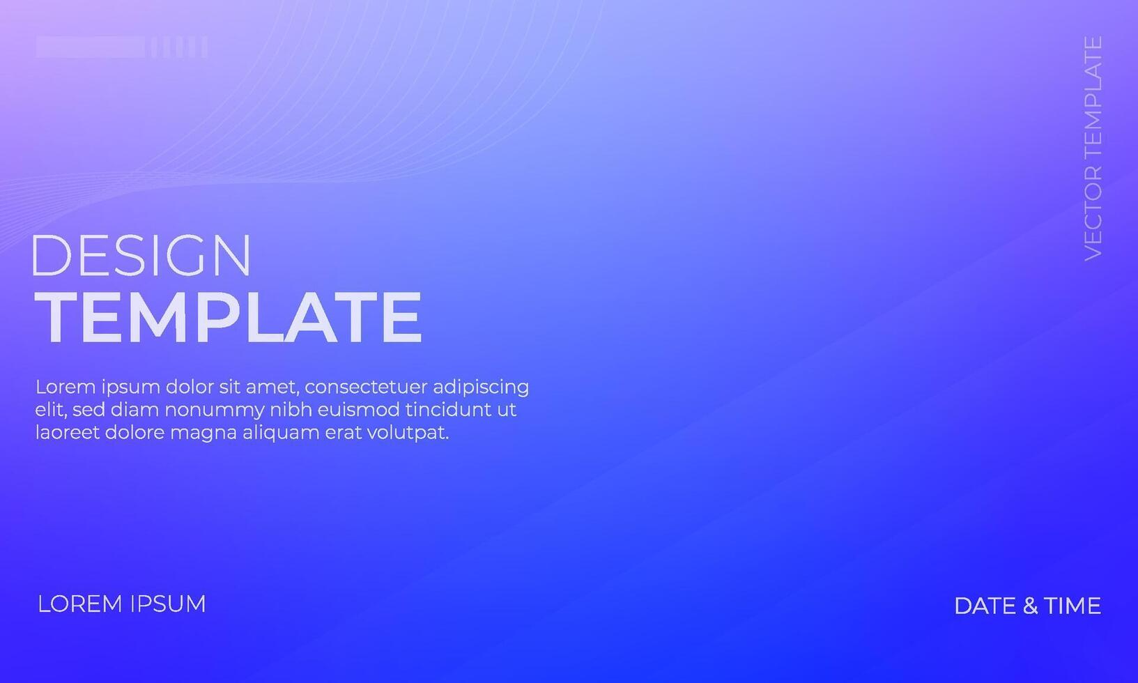 Aesthetic Blue Lavender Indigo Gradient Art vector