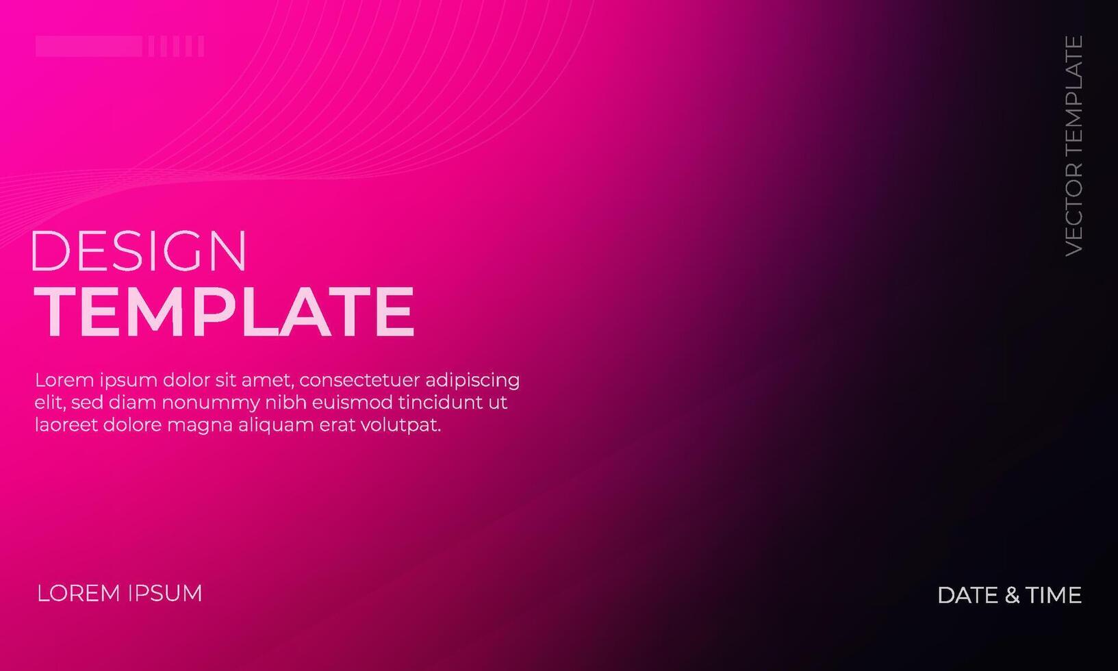 Elegant Magenta and Black Gradient Background Illustration vector