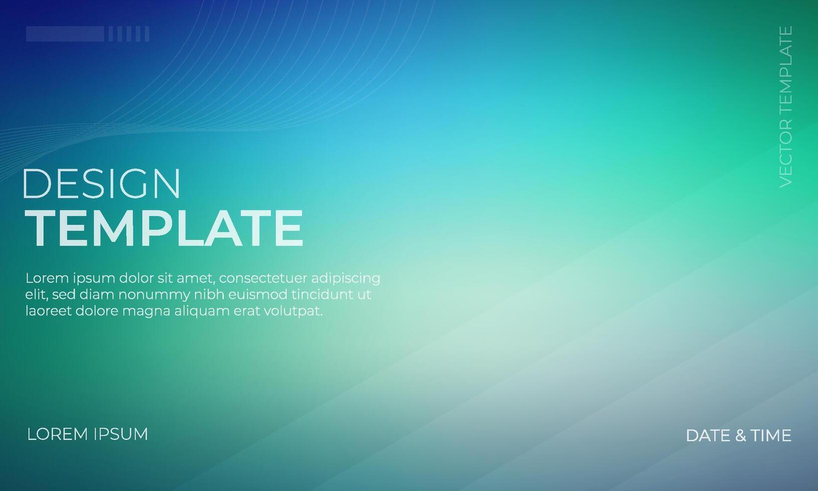Abstract Blue Green Gray Gradient Background Image vector