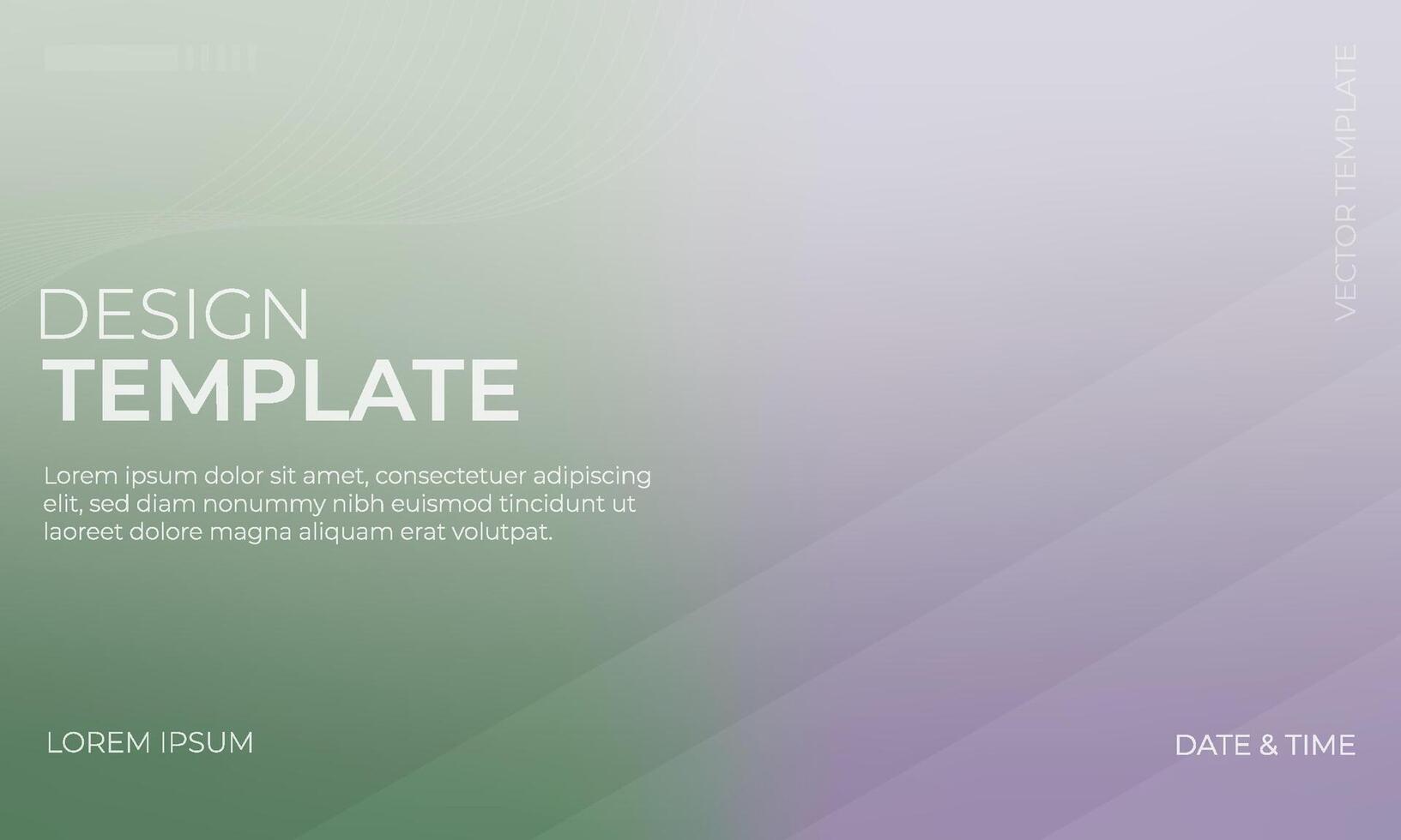 Green Gray and Lavender Gradient Background Assortment for Art vector