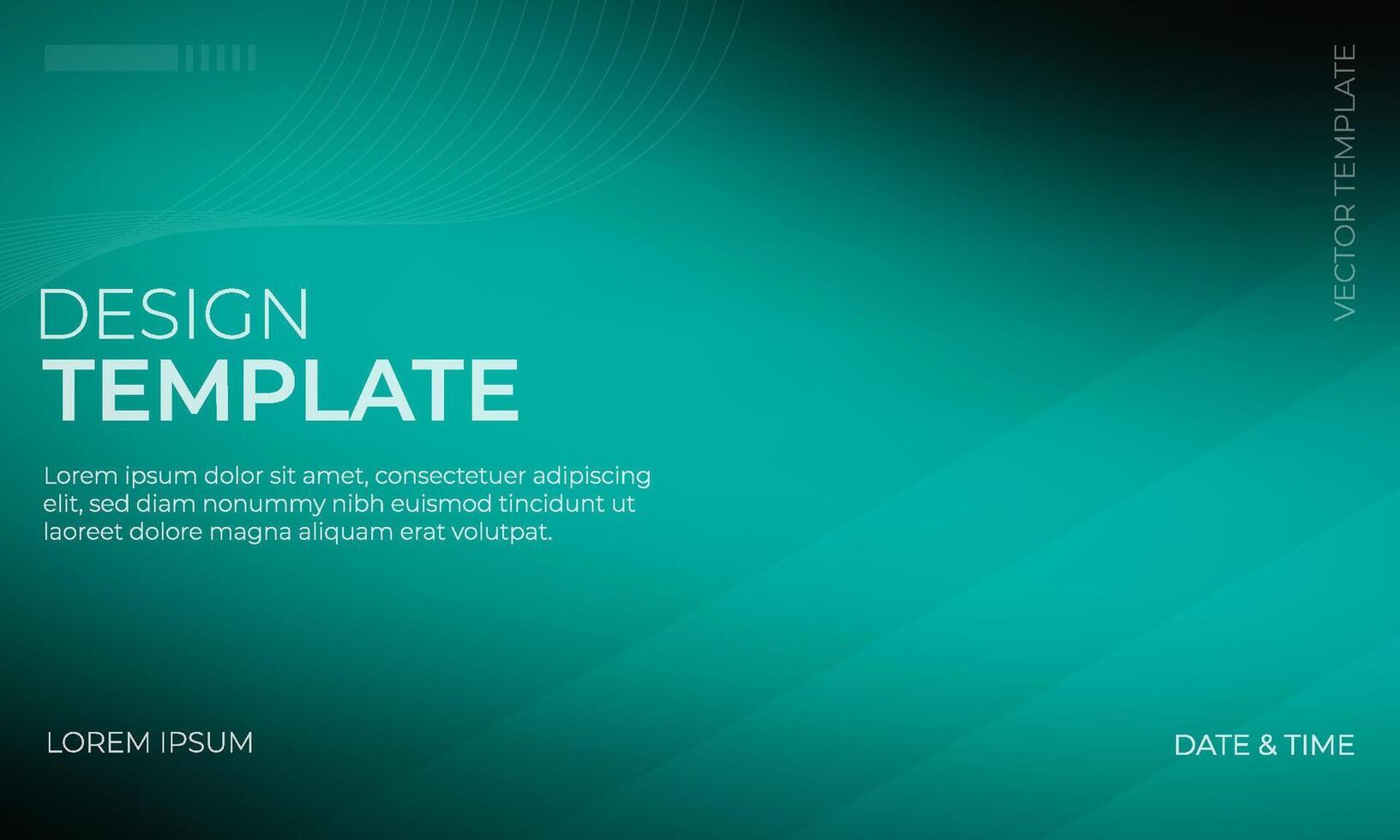Green Black and Teal Gradient Background for Modern Designs vector