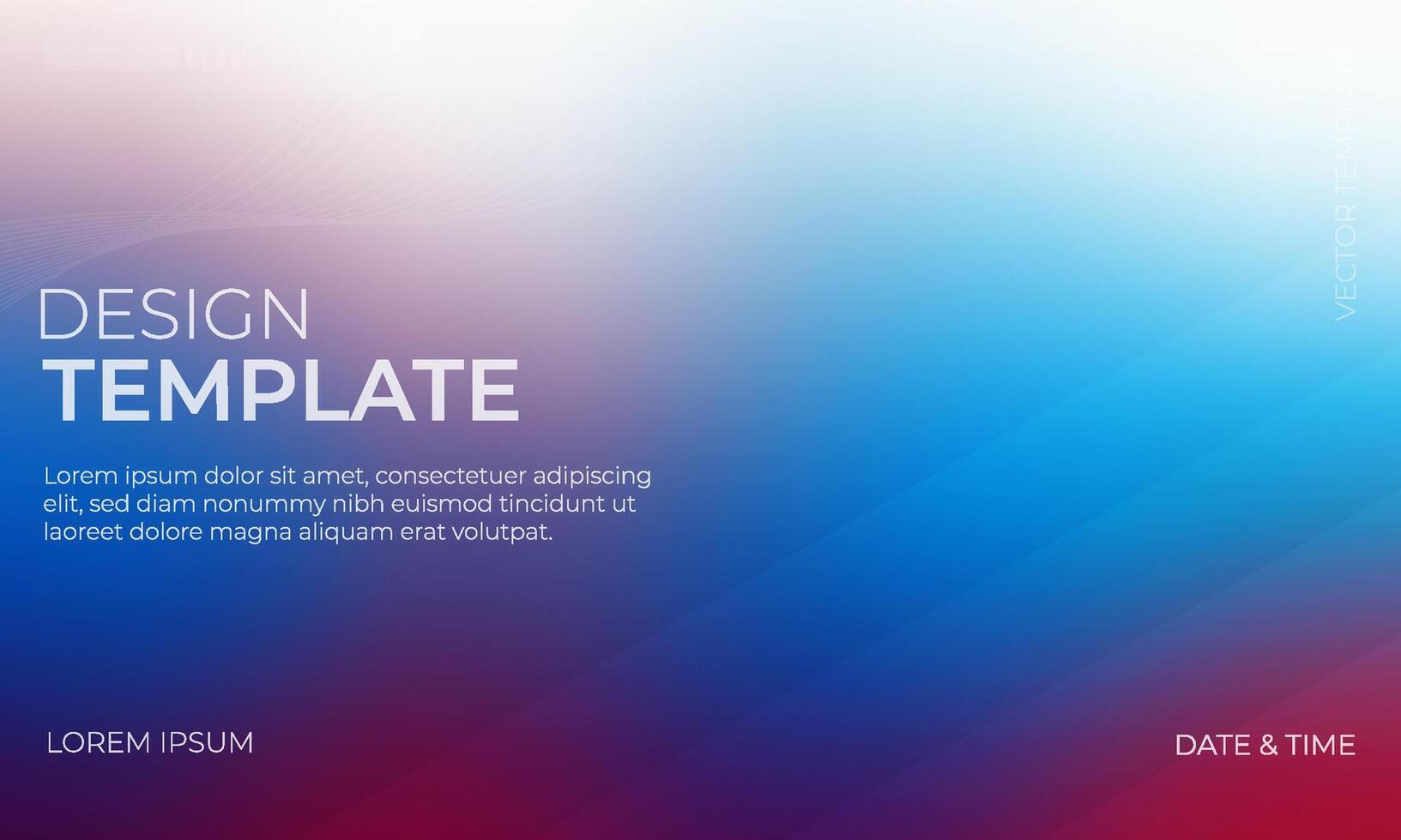 Stylish Blue and Maroon Gradient Background vector