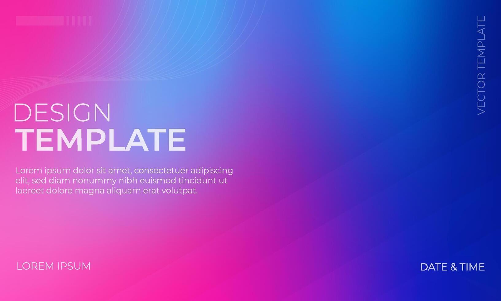 Colorful Gradient Background in Blue White and Magenta for Vibrant Visual Creations vector